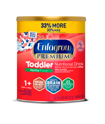 Enfagrow Vanilla Powder Toddler Formula - 32oz