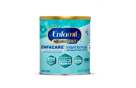 Enfamil NeuroPro EnfaCare Premature Baby Formula Milk Based with Iron, Powder Can, 13.6 Oz