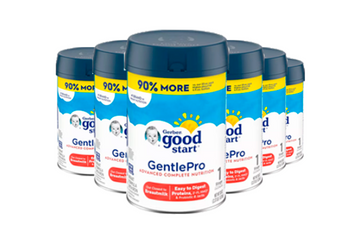 Gerber Good Start GentlePro, Baby Formula Stage 1- 38 Ounces Pack of 6