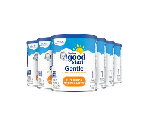 Gerber Good Start, Baby Formula Powder, Stage 1, 12.7 ounce- Pack of 6
