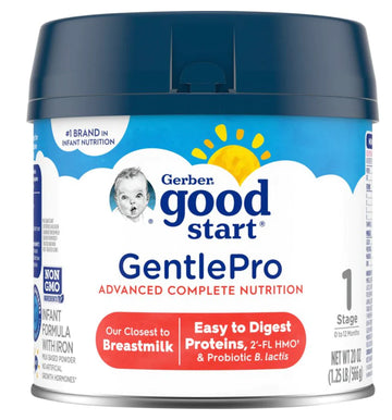 Gerber Good Start, Baby Formula Powder, GentlePro, Stage 1, 20 Ounce